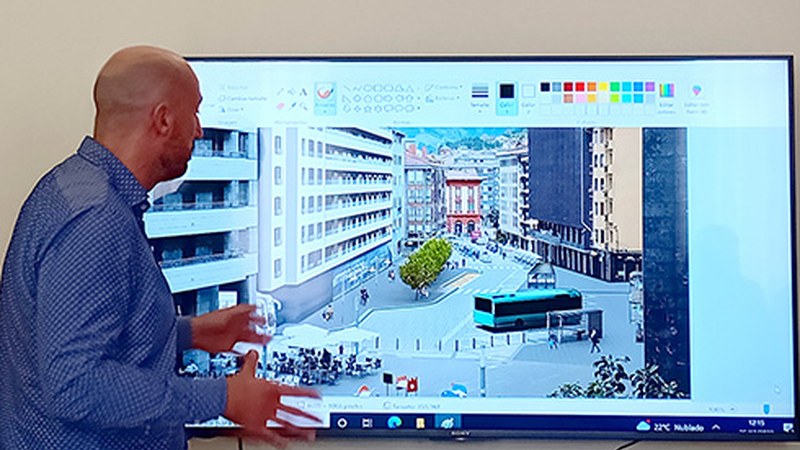 Autobus-geltokia hobetu eta Egogain ingurua berrurbanizatzeko proiektua aurkeztu dute