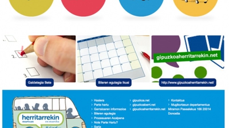 Autobus zerbitzua hobetzeko batzarra gaur Portalean