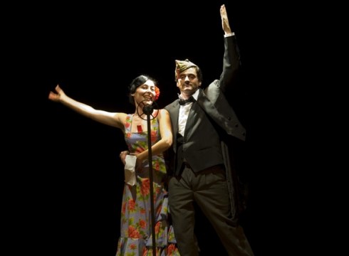 "¡Ay Carmela!" antzezlana Coliseoko taula gainean barixakuan