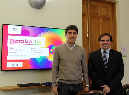 Azaroaren 7tik 11ra bitartean Eibarren egingo den Zientzia Astea aurkeztu dute