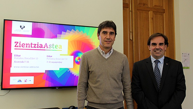 Azaroaren 7tik 11ra bitartean Eibarren egingo den Zientzia Astea aurkeztu dute