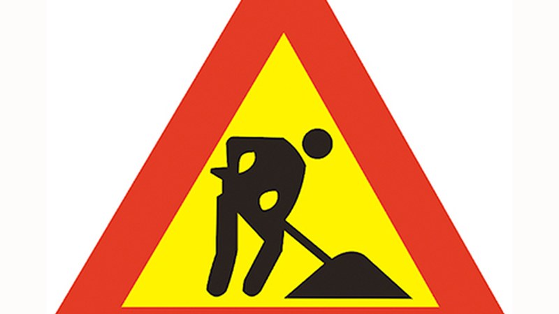 Azitaingo industrialdetik Arratera joateko errepidea gaur eta bihar lanengatik itxi egingo dute