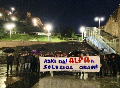 [AZKEN ORDUKOA] Kaleratze-espedientearen dokumentazioa jaso dute Alfako langileek