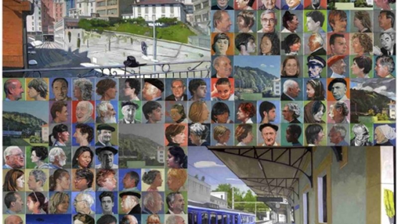 Azpilikuetaren murala gaur erakutsiko dute, Estazioa inauguratzean