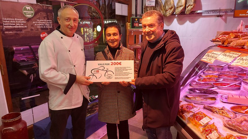 Banatu dute Txistorra Egunean zozketatutako lehen saria