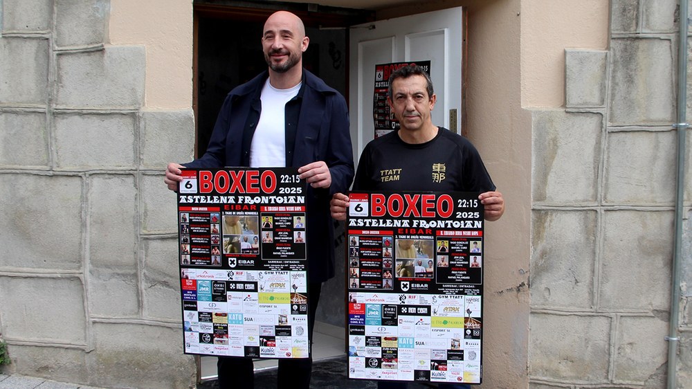 Barixakuan Astelena frontoian egingo den sanjuanetako Boxeo-gaua aurkeztu dute