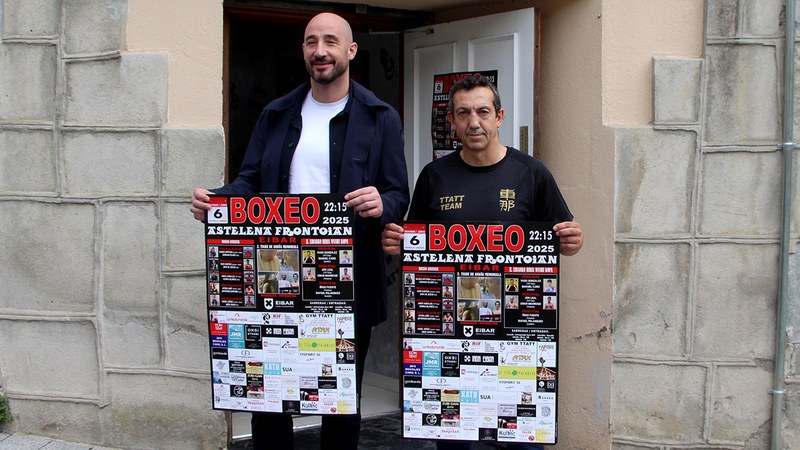 Barixakuan Astelena frontoian egingo den sanjuanetako Boxeo-gaua aurkeztu dute