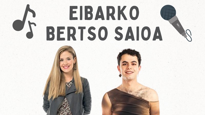Barixakuan bertsotan arituko dira Alaia Martin eta Aner "Euzkitze", Eibar BHIko ikasleek antolatutako jaialdian