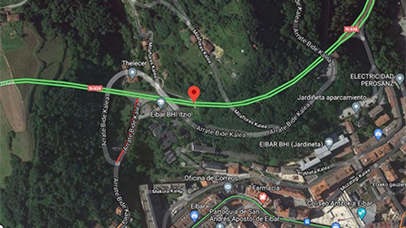 Bart gaueko istripuaren lekuko bila dabil Ertzaintza