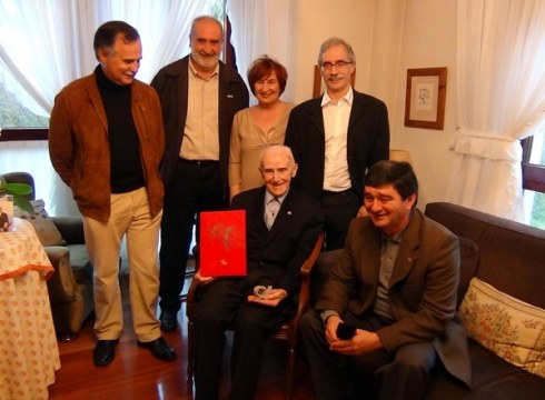 Bartolomé Arriolak Armeria Eskolaren errekonozimendua jaso du