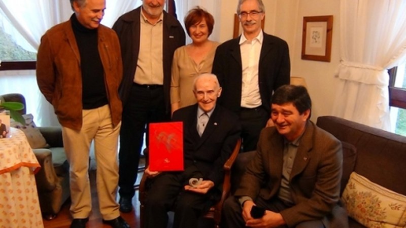 Bartolomé Arriolak Armeria Eskolaren errekonozimendua jaso du