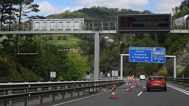 Bat ez bi radar jarriko dituzte AP-1 eta AP-8 errepideetan, Maltzagako lotunean