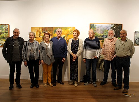 Bazkideen erakusketarekin abiatu da Arrate Kultur Elkartearen 70 urteak ospatzeko egitaraua