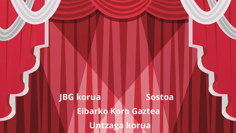 Belaunaldiarteko kontzertu korala, domeka eguerdian Coliseo antzokian