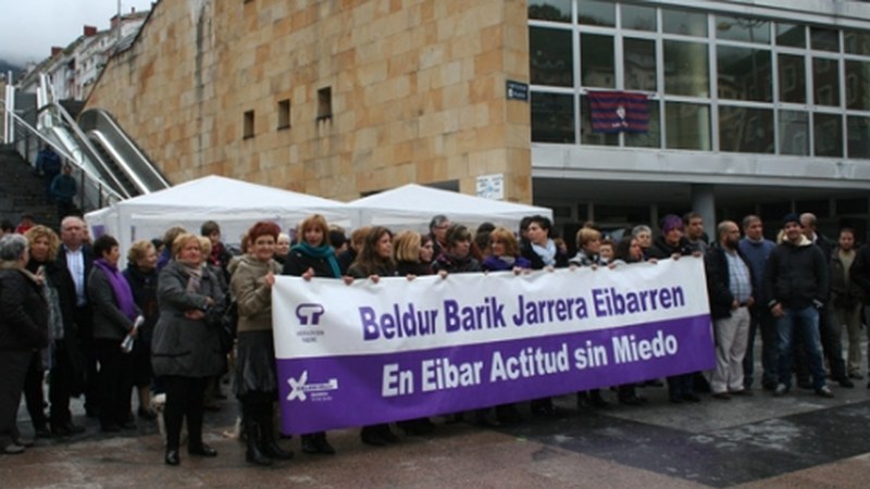 Beldur Barik indarkeria matxistaren aurrean