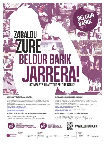 BELDUR BARIK LEHIAKETA MARTXAN DAGO EIB​ARREN!