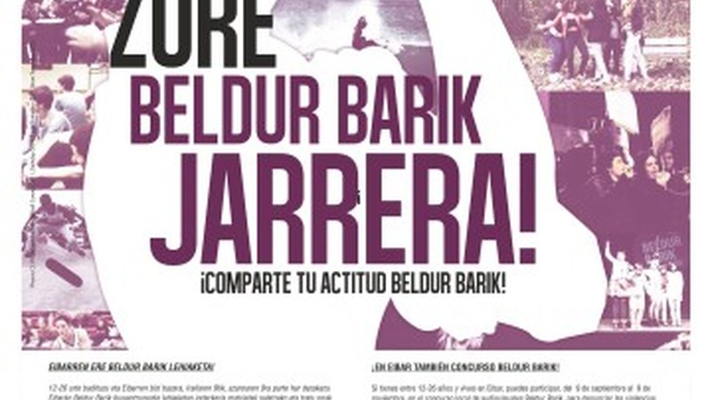 BELDUR BARIK LEHIAKETA MARTXAN DAGO EIB​ARREN!