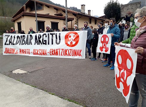Beltran bilatzeari lagako diotela eta, protesta egiteko manifestazioa deitu du Zaldibar Argituk, 19:00etan Untzagan