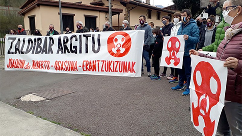 Beltran bilatzeari lagako diotela eta, protesta egiteko manifestazioa deitu du Zaldibar Argituk, 19:00etan Untzagan