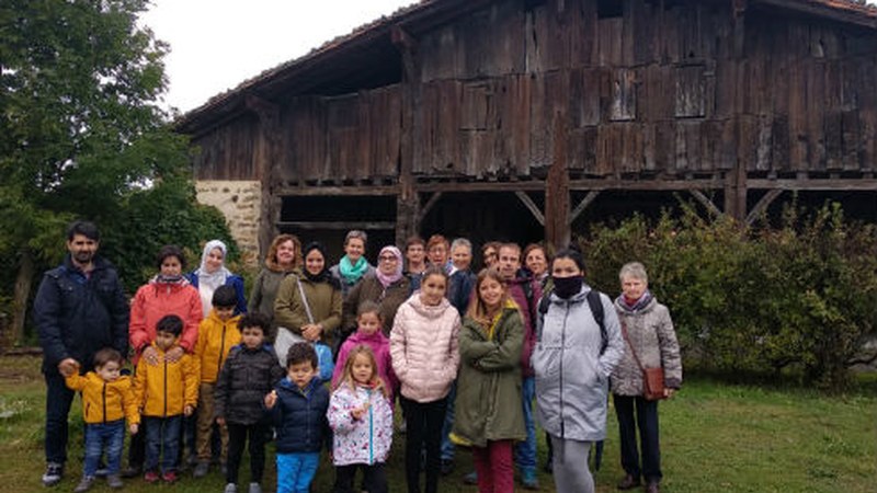 Berbalagunak Ezkioko Igartubeiti baserrian izan dira