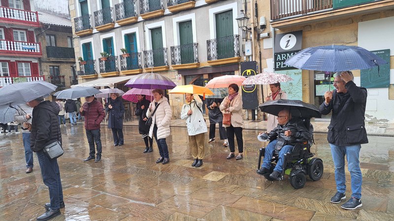 Berbalagunek Hondarribia bisitatu dute asteburuan