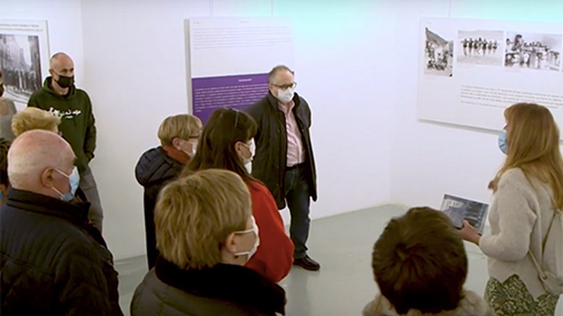 [BIDEOA] ‘Berdintasunerako bide luzea: Euskadiko emakumeak XX. mendean’ erakusketa zabaldu dute