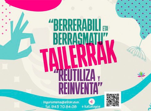 ‘Berrerabili eta Berrasmatu’ tailerren edizio berria martxotik maiatzera egingo da