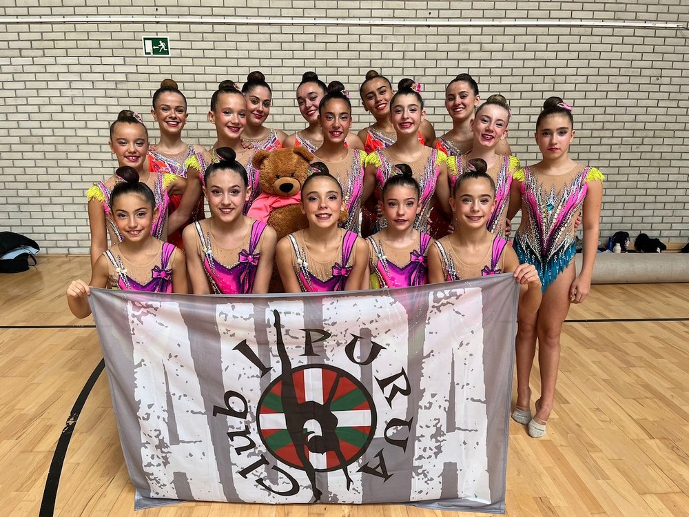 Berritasunekin hasi du denboraldia gimnasia erritmikoko Ipurua Klubak