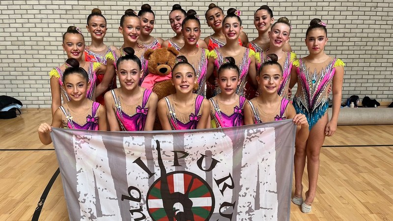 Berritasunekin hasi du denboraldia gimnasia erritmikoko Ipurua Klubak