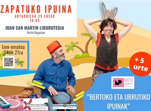 Bertoko eta urrutiko ipuinak kontatuko dituzte zapatuan Portalean