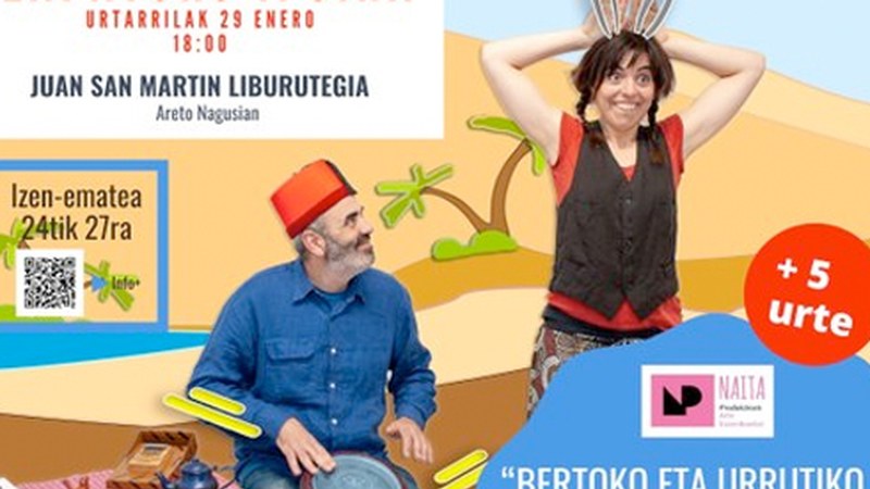 Bertoko eta urrutiko ipuinak kontatuko dituzte zapatuan Portalean