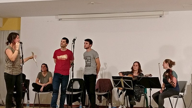 Bertso saio musikatua antolatu du Hankamotxak eskolak hilaren 18rako