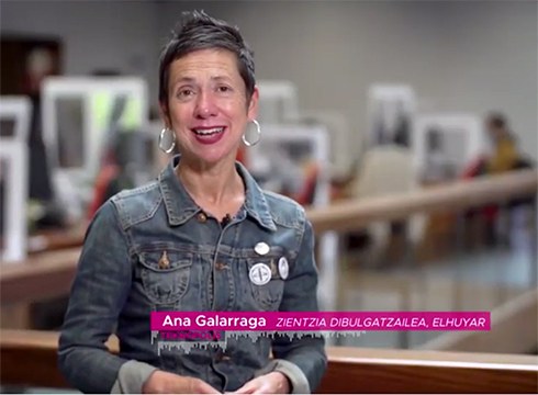 Besarkadak ematean birusa transmititzeko dagoen arriskuaz egin du berba Ana Galarragak