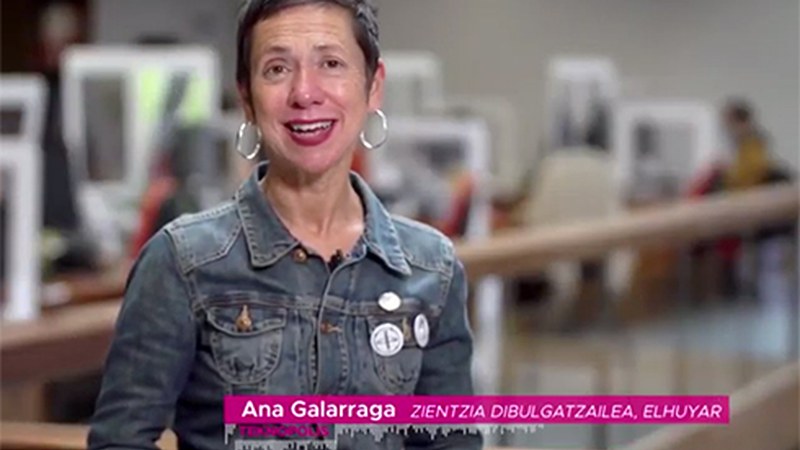 Besarkadak ematean birusa transmititzeko dagoen arriskuaz egin du berba Ana Galarragak
