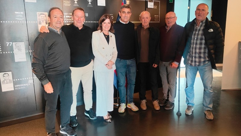 Beteranoen Elkartearen bisita berria Eibar-Ferrol partiduan