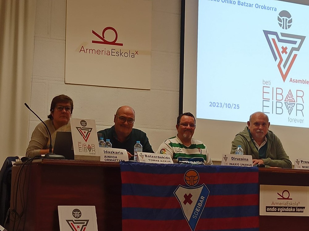 Beti Eibar – Eibar Forever elkarteak ohiko batzarra egingo du azaroaren 7an