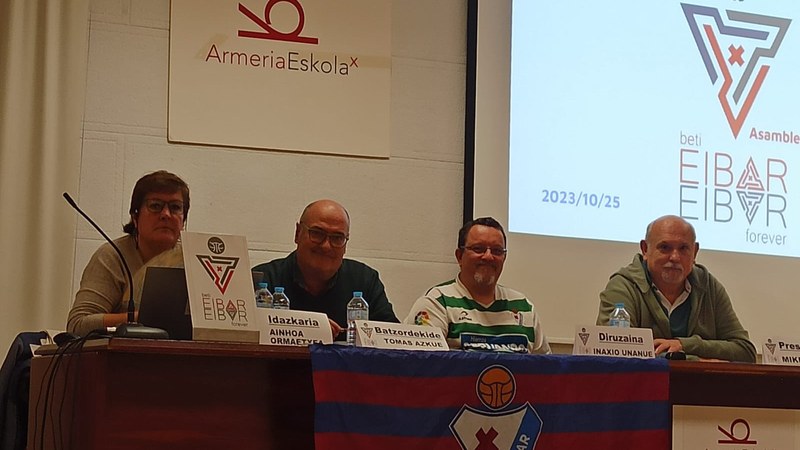 Beti Eibar – Eibar Forever elkarteak ohiko batzarra egingo du azaroaren 7an