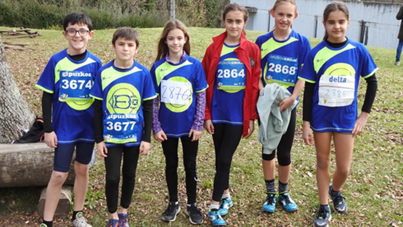 Bi domina Eibarko atletentzat Gipuzkoako kros txapelketan