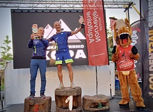 Bi eibartar EHko Trail Euskal Mendizale Federazioaren Kopako txapeldun