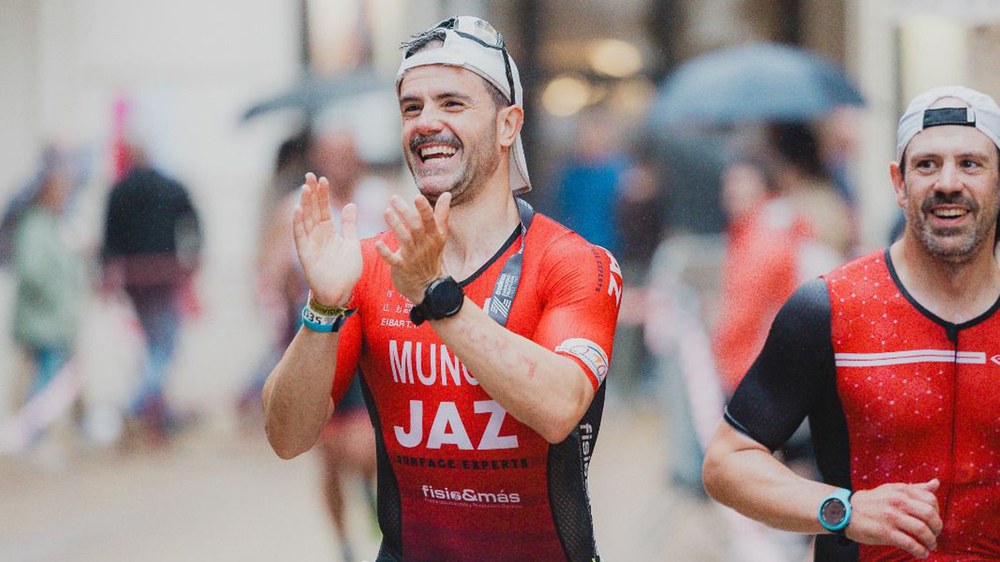 Bi eibartar izan ziren parte hartzen Zarauzko Triatloi entzutetsuan