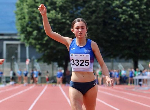 Bi urrezko domina eta brontzezko bat atletismoko Euskadiko Txapelketan