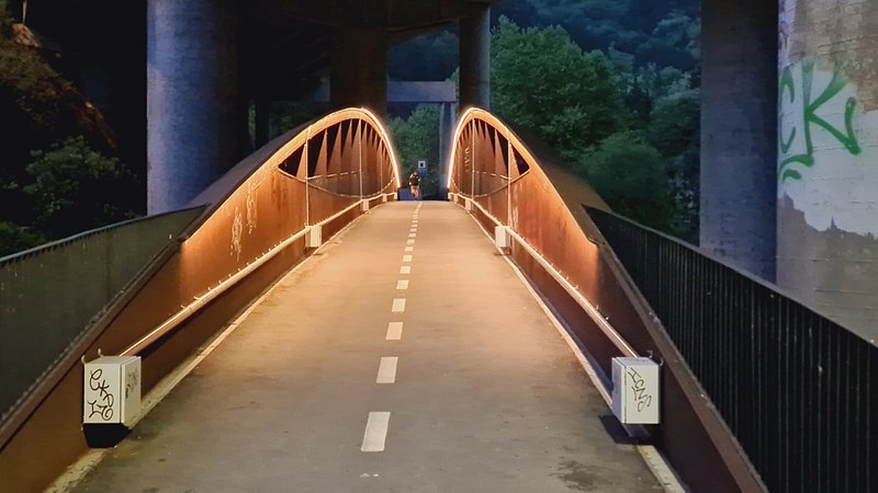 Bidegorrian ezarritako argiztapen berriak kontsumoan %60 aurreztea ahalbidetzen du