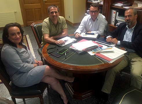 Azitain-Maltzaga bidegorriaren lanak lehenbailehen hasteko asmoa azaldu dute Diputaziotik