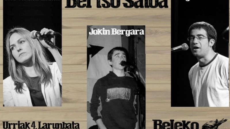 Bidelapurrak eta bertso saioa asteburu honetan Belekon