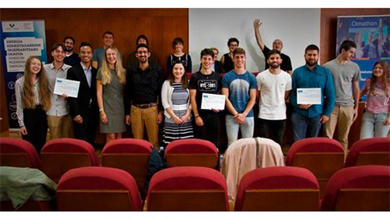 [BIDEOA] EHUko SMACCs nazioarteko masterreko ikasleek irabazi dute Climathon Eibar 2022 lehiaketa