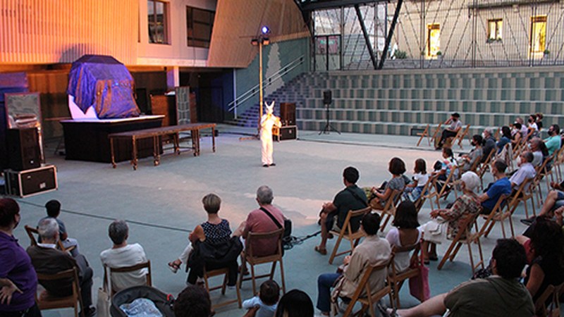 Errebal Plazia kulturarako gune berri gisa erabiltzen hasi da