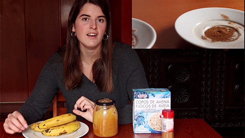 Etxean galleta osasuntsuak nola egin erakusten digu Malen Jainagak