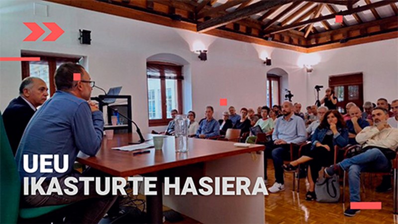 Ikasturteari hasiera eman diote UEUn