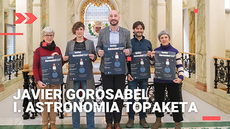 | Javier Gorosabel Astronomia Topaketaren aurkezpena