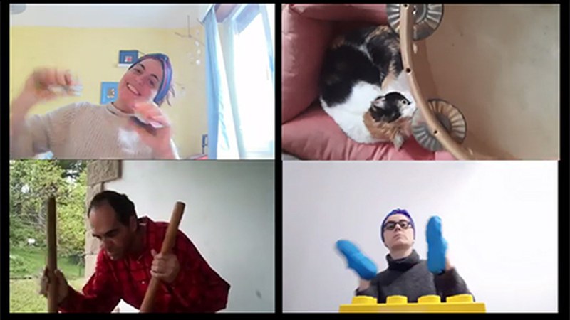 [BIDEOA] Musika Eskolako ikasleek etxean ere gozatu dute musikarekin